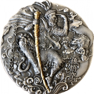 Niue Island 2020 2$ SUN WUKONG Journey To The West 2oz