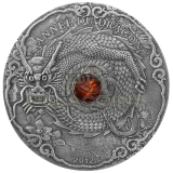 Togo 2012 1500 Francs Year of the Dragon