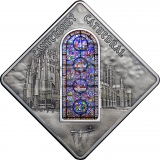Palau 2015 10$ Cateburry Cathedral - Holy Windows
