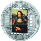 Cook Islands 2016 20$ Masterpieces of Art - Leonardo da Vinci Mona Lisa