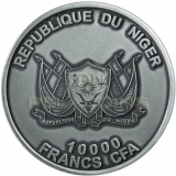 Niger 2016 10.000 Francs - Mount Tazerzait Meteorite 1KG