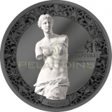 Palau 2017 10$ VENUS DE MILO Eternal Sculptures Aphrodite 2 Oz