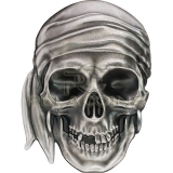 Palau 2017 5$ Pirate Skull 1oz Silver Coin