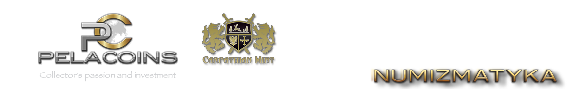 Logo Pela Coins Numizmatyka