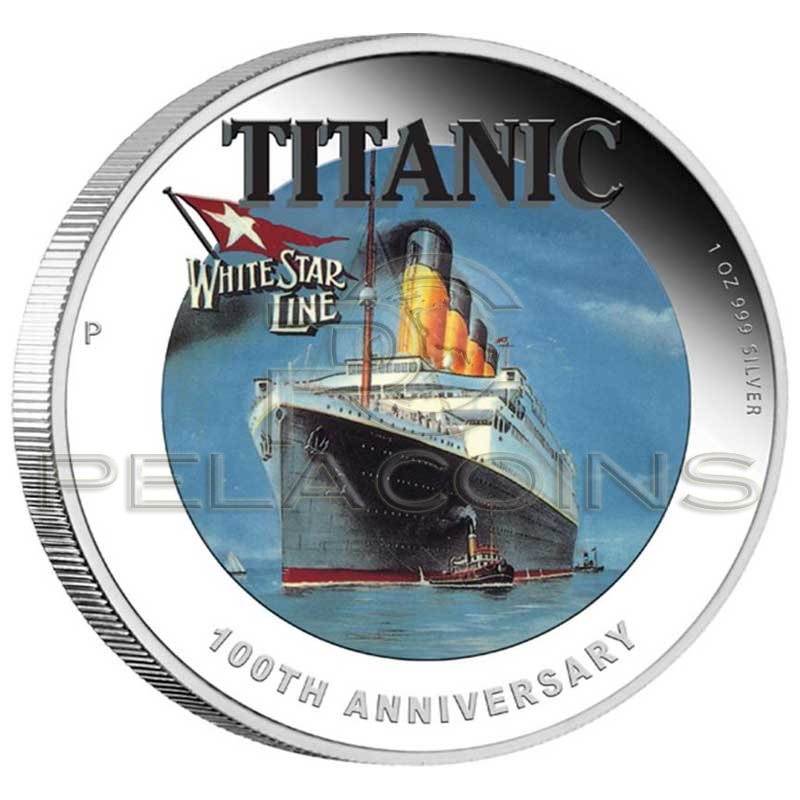 Tuvalu 2012 1$ The 100th anniversary of the RMS Titanic