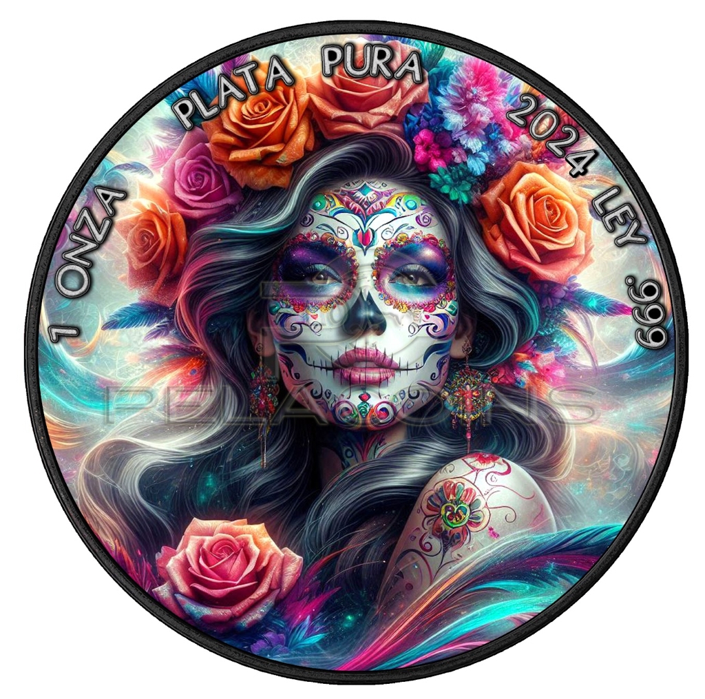 Mexico 2024 1 onza Libertad SANTA MUERTE III 1oz