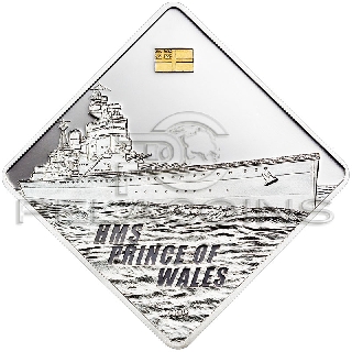 PALAU 10$ 2009 HMS PRINCE OF WALES