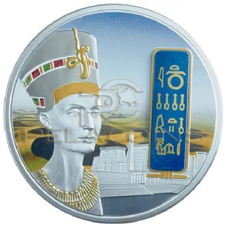 Fiji 2012 50$ Jewels of Egypt Nefertiti 2oz