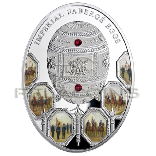 Niue Island 2012 2$ Napoleon Faberge VII