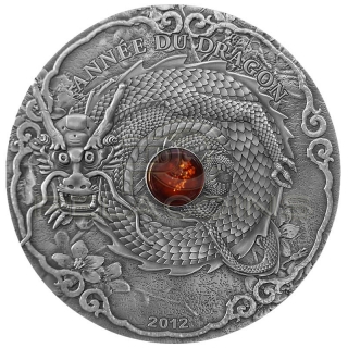 Togo 2012 1500 Francs Year of the Dragon
