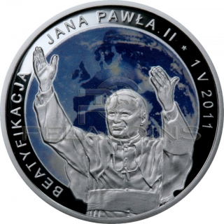 Polska 2011 20zł Beatyfikacja Jana Pawła II – 1 V 2011 