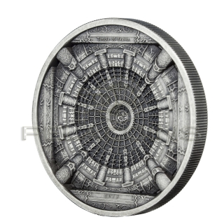 Cook Islands 2015 20$ Temple of Heaven - Beijing 4 Layer 100g Silver