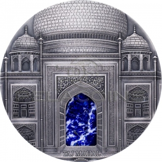  Fiji 2014 100$ Taj Mahal 1 kg Antique finish