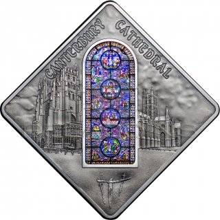 Palau 2015 10$ Cateburry Cathedral - Holy Windows