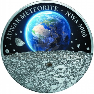 Niue Island 2015 50$ Moon NWA 5000 Meteorite 1KG