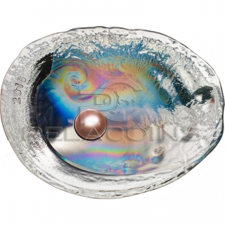 Palau 2016 20$ Sea Treasures Haliotis Ovina - Sheep’s Ear Abalone 3oz