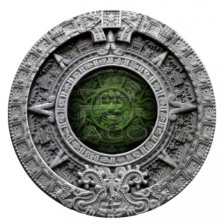 Niue Island 2019 5$ AZTEC CALENDAR 2oz