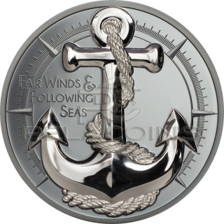 Cook Islands 2019 10$ ANCHOR Fair Winds 2oz