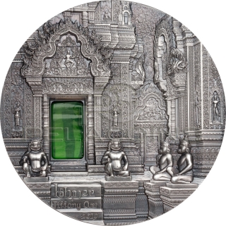 Palau 2019 10$ TIFFANY ART Angkor 2oz