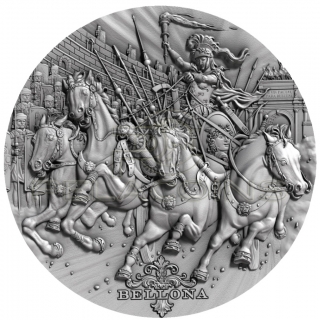 Niue 2018 2$ BELLONA Roman Gods 2oz