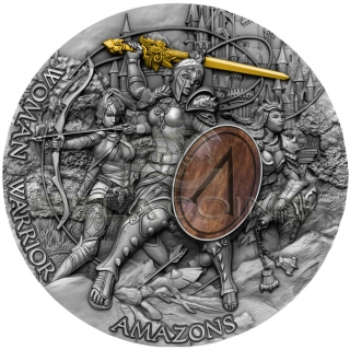 Niue Island 2019 5$ Woman Warrior AMAZONS 2oz