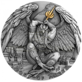 Niue Island 2020 5$ Gods of Anger II - Horus 2oz