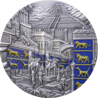 Palau 2021 10$ Lost Civilizations - Babylon Civilization 2oz