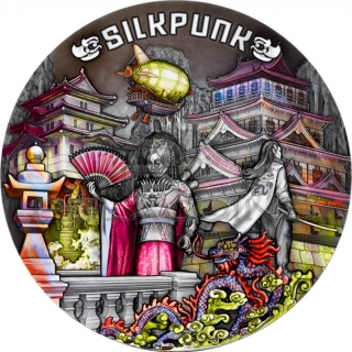 Niue Island 2022 5$ Silkpunk - The Punk Universe 2oz