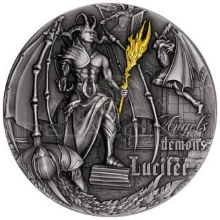 Niue 2021 5$ Angels and Demons - LUCIFER 2oz