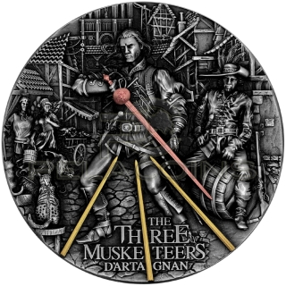 Niue Island 2022 5$ D'ARTAGNAN - THE THREE MUSKETEERS 2oz