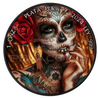 Mexico 2024 1 onza Libertad LA CALAVERA - 1oz Silver Coin