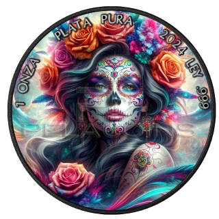 Mexico 2024 1 onza Libertad SANTA MUERTE III 1oz
