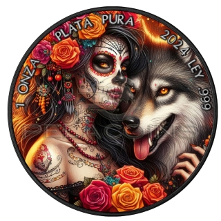 Mexico 2024 1 onza Libertad DIA DE LOS MUERTOS Special Edition II - Day of the Dead 1oz