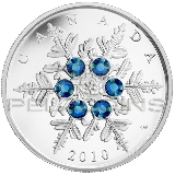 Kanada 2010 20$ Snowflake Blue