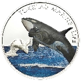 Tokelau 2012 5$ Orca - Orka