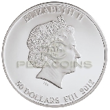 Fiji 2012 50$ Jewels of Egypt Nefertiti 2oz