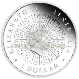 Australia 2012 1$ Australian Opal Series - Wombat