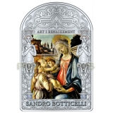 Andorra 2012 15 Dinars Madonna Sandro Botticelli