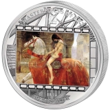 Cook Islands 2013 20$ Masterpieces of Art Lady Godiva John Maler Collier 3oz