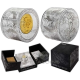 Niue 2013 $50 Fortuna Redux Mercury 3D - Cylinder Shaped 6 Oz