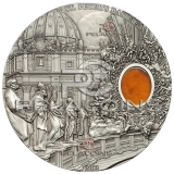 Palau 2013 10$ Mineral Art V - St. Peters Basilica 2oz