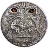 Kamerun 2012 1000 Francs Cross-River Gorilla - Real Eye Effect