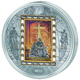 Cook Islands 2014 20$ Masterpieces of Art - Michelangelo Pieta