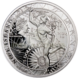 Niue Island 2014 25$ Fortuna Redux 3D Mercury 3oz