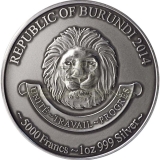 Burundi 2014 5000 Francs The African Baby Five - colored