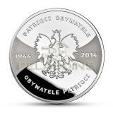 Polska 2014 20 zł Patrioci 1944 Obywatele