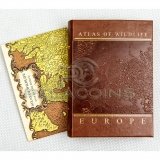 Andora 2014 10 Diners Atlas of Wildlife Europa - The Perch with 4 coins BOX