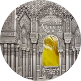 Palau 2015 50$ Tiffany Art - 1kg - Alhambra de Granada