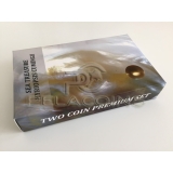 Palau 2014 5$ 2 x Hyriopsis Cumingii Sea Treasures Hologram Silver Coin Set