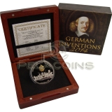 Ghana 2014 5 Cedis German Inventions - The Vacuum 1oz